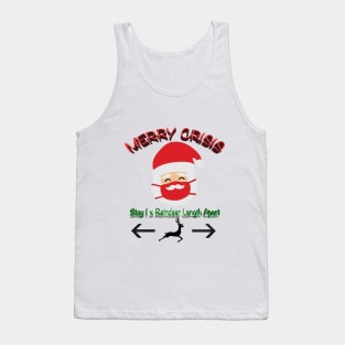 Merry Crisis Santa Tank Top